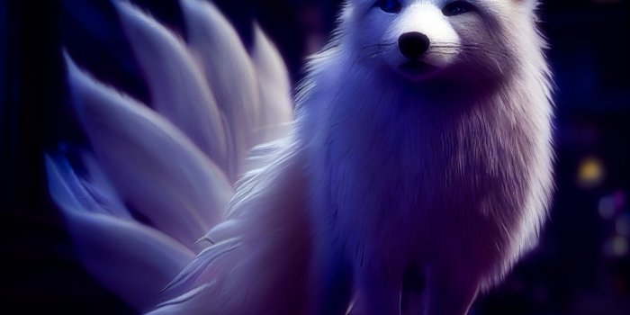 1920x1920 ArtStation - Japanese Nine Tailed Fox