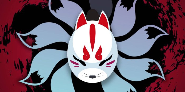 1200x1200 Download Red-Eared Nine Tailed Fox Wallpaper | Wallpapers.com
