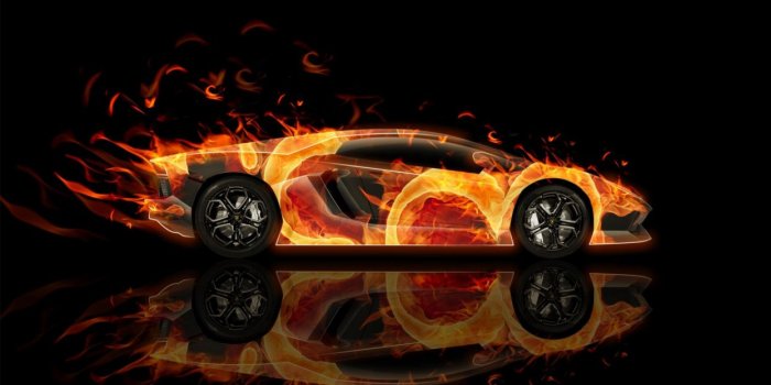 1245x700 Lamborghini Aventador Fire wallpaper | 2560x1440 | 583078 | WallpaperUP