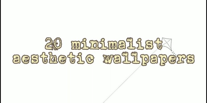 1280x720 20 minimalist aesthetic wallpapers you would love!
