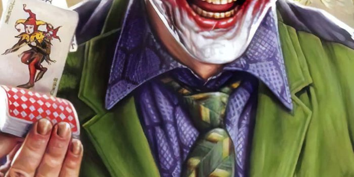 887x1920 Download Caption: Mysterious Joker Card in the Dark Wallpaper | Wallpapers .com