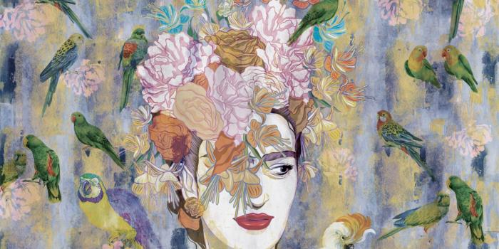 1726x1300 Frida Kahlo wallpaper mural - Nouqoush