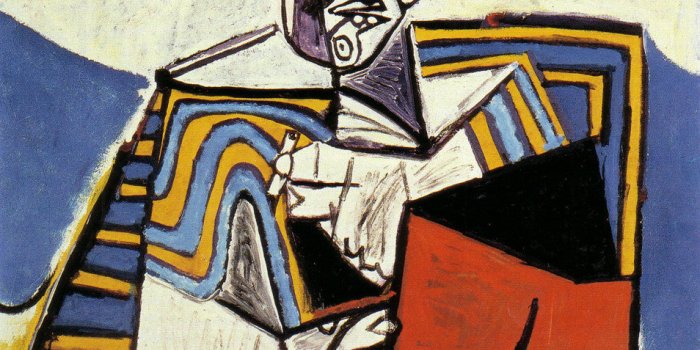954x1200 Pablo Picasso - The Smoker – Get Custom Art