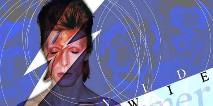 1920x1080 Download David Bowie Lighting Icon Digital Art Wallpaper | Wallpapers.com