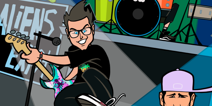 3698x8000 iPhone Wallpapers from Coachella Part Two art : r/Blink182