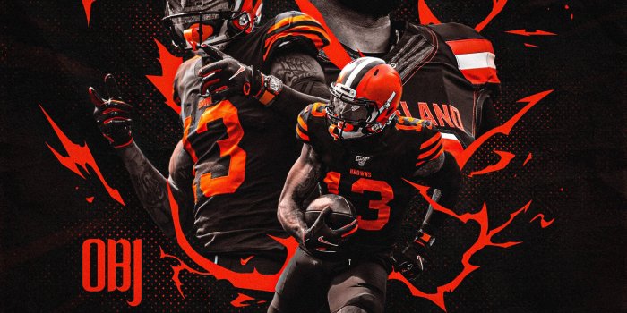 1920x1920 Download Odell Beckham Jr Football Aesthetic Wallpaper | Wallpapers.com