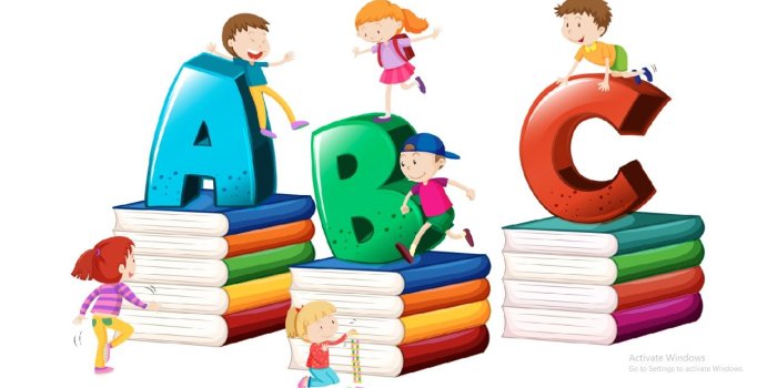 1280x720 Trustech Customised (English Letter) 3D Wallpaper for Kids Room Home  Decoration (Size:- 6x5 Feet) : Amazon.in: Home Improvement