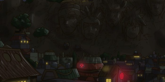 720x1280 Sasuke Uchiha and Konoha