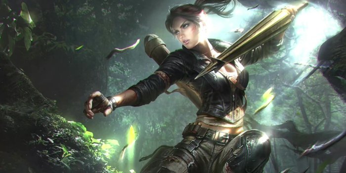 1920x1080 Lara Croft In The Jungle Tomb Raider Live Wallpaper - WallpaperWaifu
