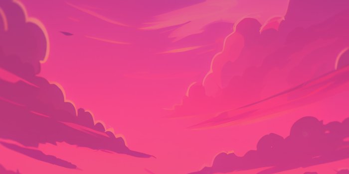 1183x2560 Sunset & Clouds Hot Pink Wallpapers - Sunset Aesthetic Wallpaper