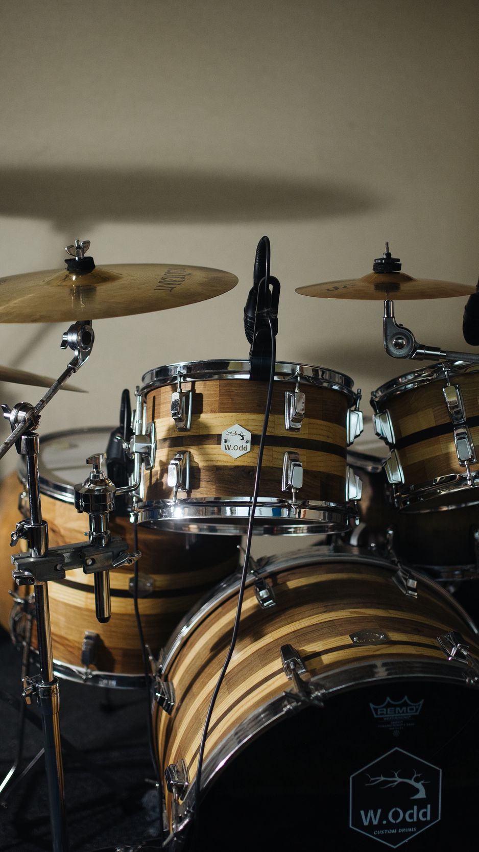 938x1668 Download wallpaper 938x1668 drum kit, drums, musical instrument, equipment,  music iphone 8/7/6s/6 for parallax hd background