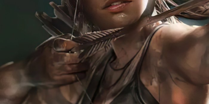 1220x2160 Lauren Cohan as Lara Croft The Tomb Raider Wallpaper 4k HD ID:11389