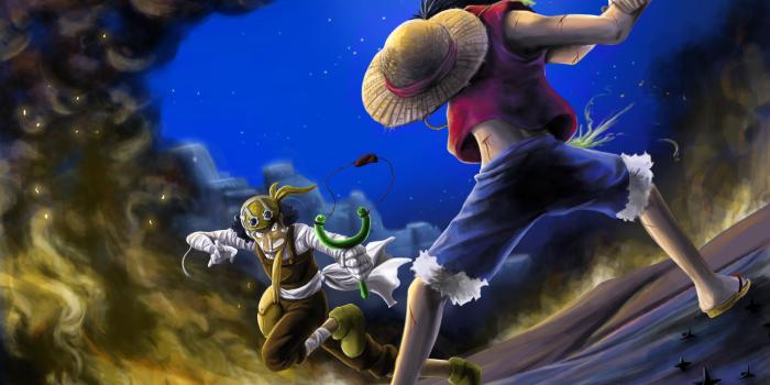 3508x2480 One Piece, Monkey D. Luffy, Usopp, anime, anime boys, hat | 3508x2480  Wallpaper - wallhaven.cc