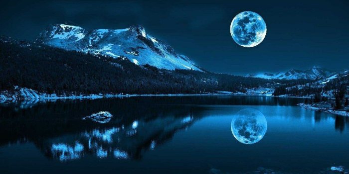1280x720 1280x720] Full Moon Night : r/wallpaper