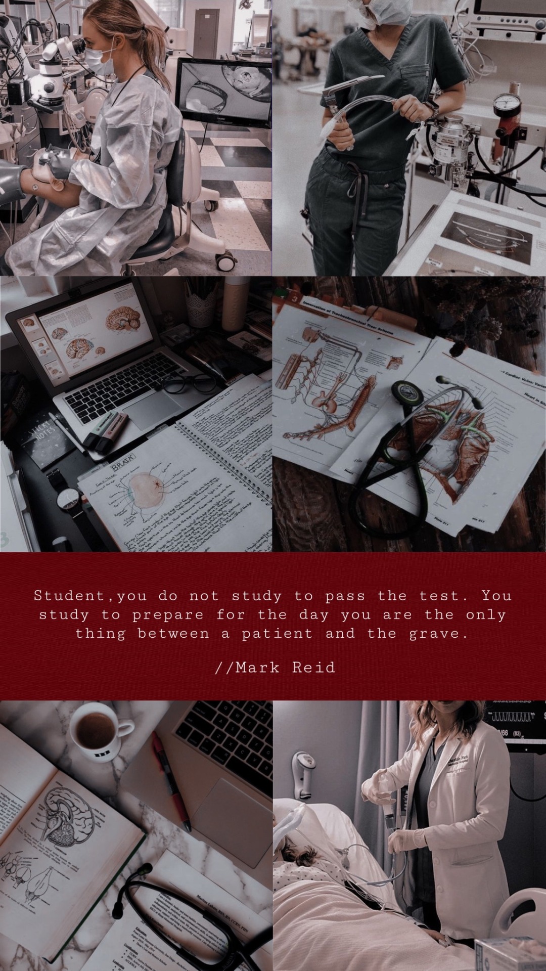 1080x1920 Wallpaper — Medical Students //edits by me (except top row...