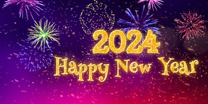 1200x800 Happy New Year 2024 Greetings With Fireworks, Backgrounds Motion Graphics  ft. blasts & christmas - Envato Elements