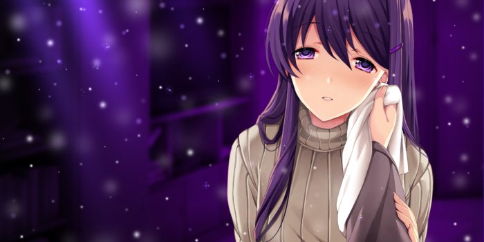 1920x1080 Steam Workshop::(DDLC) Yuri - CG - Cloth