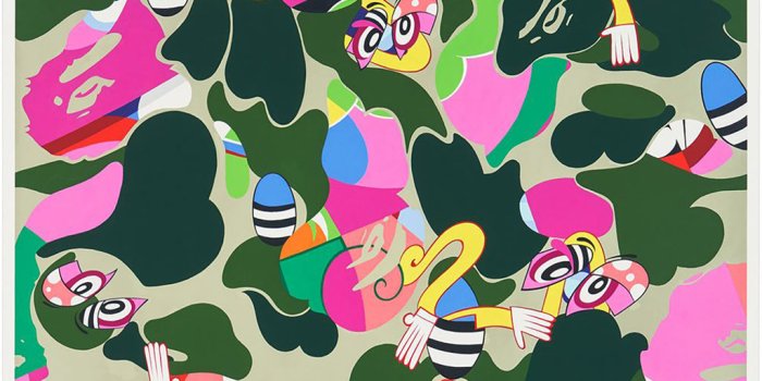 1024x1024 BAPE® X ERICKINK ABC CAMO GREEN by ERIC INKALA | us.bape.com