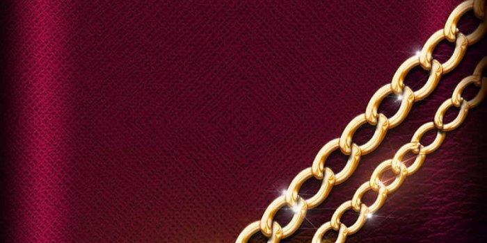 800x1644 100+] Gold Chain Wallpapers | Wallpapers.com