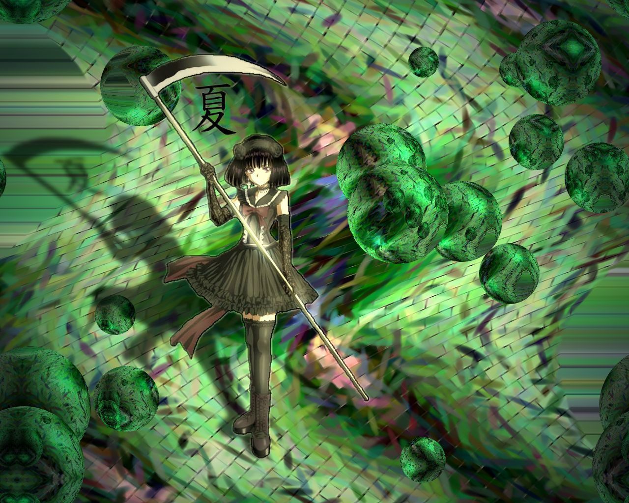 1280x1024 Anime Green Computer Wallpapers