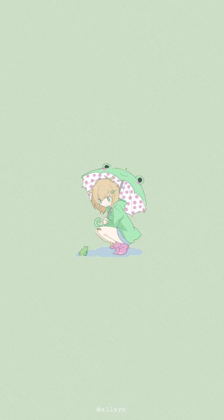 736x1377 Kawaii Cute Wallpaper in 2023 | Kawaii cute wallpapers, Cute anime wallpaper,  Mint green wallpaper