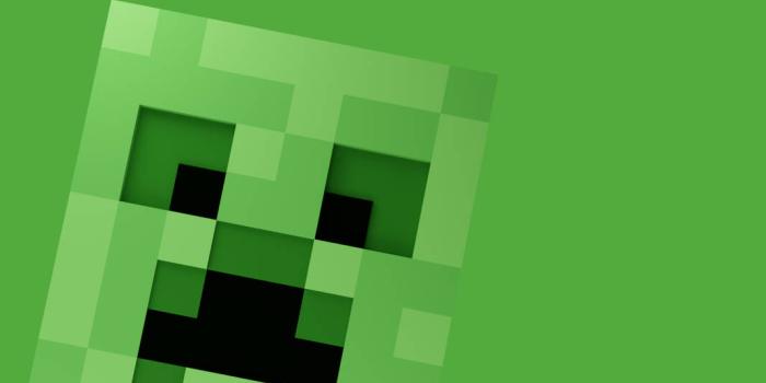 1067x1920 Download Minecraft Phone Green Creeper Wallpaper | Wallpapers.com