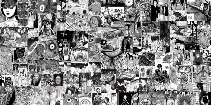 7679x4181 This is a wallpaper I made of every single Junji Ito story I've heard of.  It took me a while to finish it. You can use it however you want to use