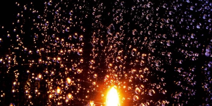 1080x1920 Download Candle In The Rain Wallpaper | Wallpapers.com