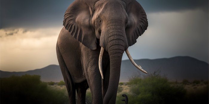 4608x3072 Free AI art images of elephant