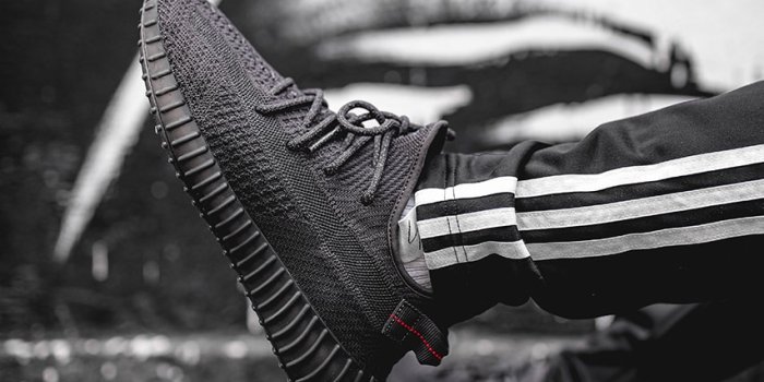 853x1280 adidas Originals YEEZY BOOST 350 V2 Triple Black | Hypebeast