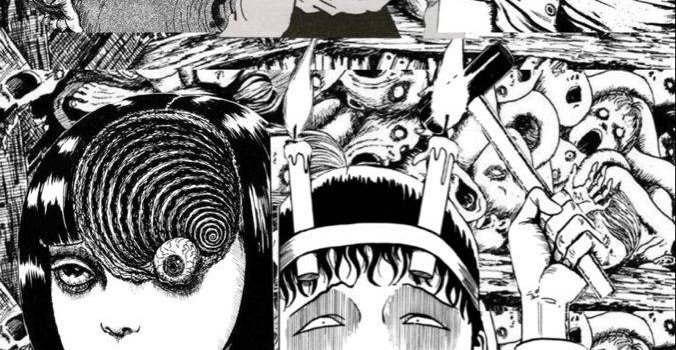 676x1200 Download Scary Junji Ito Compilation Wallpaper | Wallpapers.com