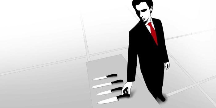 1280x800 Minimalist Patrick Bateman [1280 x 800] : r/wallpapers