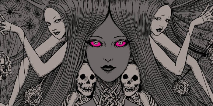 1600x900 Download Death Inspired Junji Ito Artwork Wallpaper | Wallpapers.com