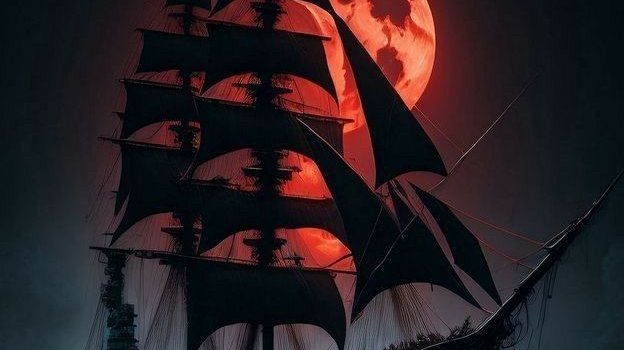 624x1264 Pirate Ship Wallpaper in 2023 | Tall ships art, Pirate ship art, Iphone  wallpaper