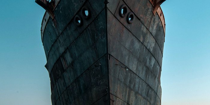 1242x2208 iPhoneXpapers.com | iPhone X wallpaper | bh28-boat-ship-sea-blue-art