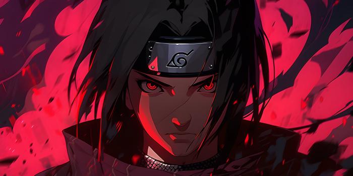 1536x864 Naruto Itachi Uchiha Red Desktop Wallpaper - Itachi Wallpapers 4K