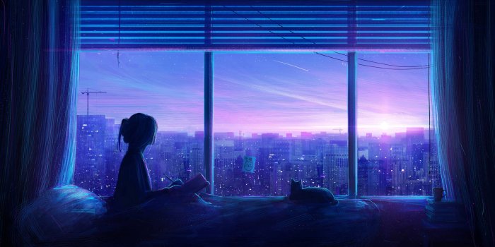 1920x1139 100+] Blue Anime Aesthetic Wallpapers | Wallpapers.com