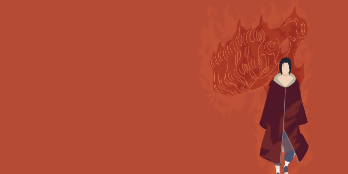 3840x2160 Uchiha Itachi / Susanoo | Minimalist Wallpaper : r/Naruto