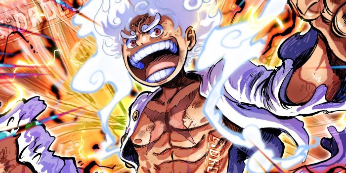 1920x1200 One Piece Luffy Gear 5 4K Wallpaper