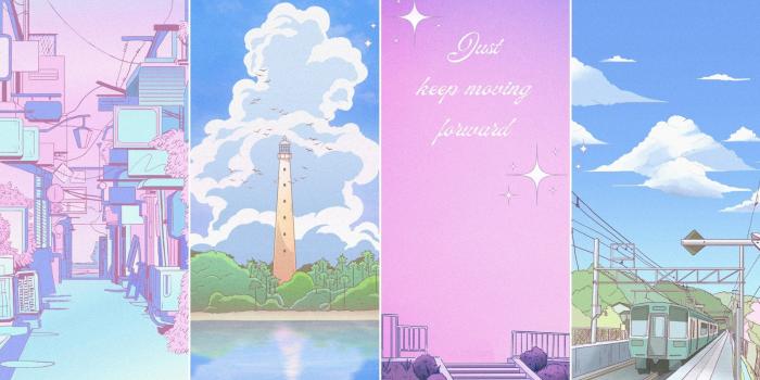 1600x900 Pink Aesthetic Wallpaper Templates