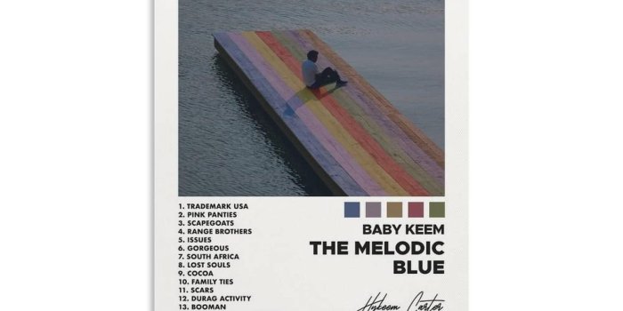1600x1600 Baby Keem The Melodic Blue Album Cover Poster for Aesthetic Room Decor  Merch Art Wall Print Wallpaper for Bedroom for Teen Girls Boys  12x18inch(30x45cm): Buy Online at Best Price in UAE -