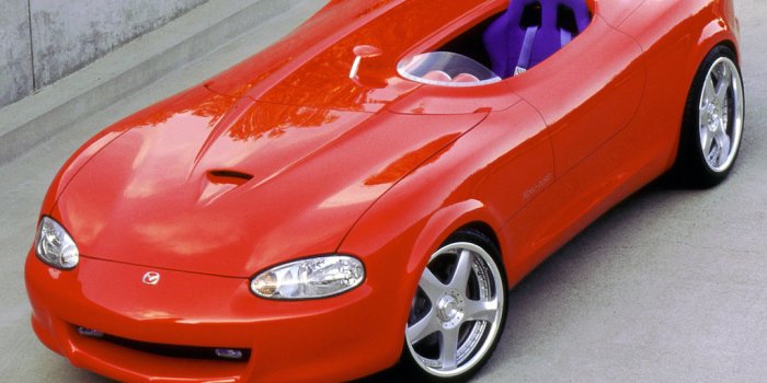 1024x768 Mazda MX-5 Miata Mono-Posto Concept (NB) 2000 wallpapers (1024x768)