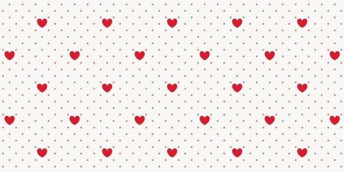 1080x1920 Download Coquette Red Heart Pattern Wallpaper | Wallpapers.com