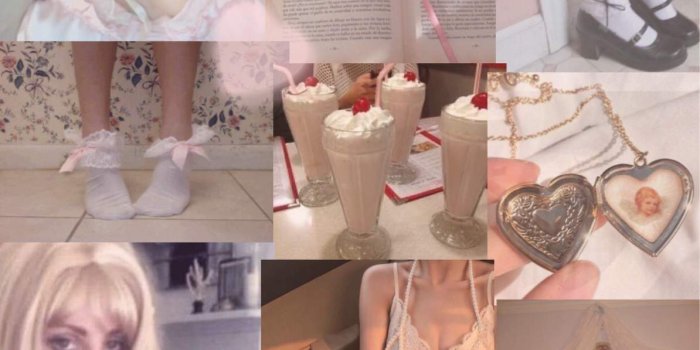 1194x2048 Coquette aesthetic collage wallpaper | Virtual Space Amino