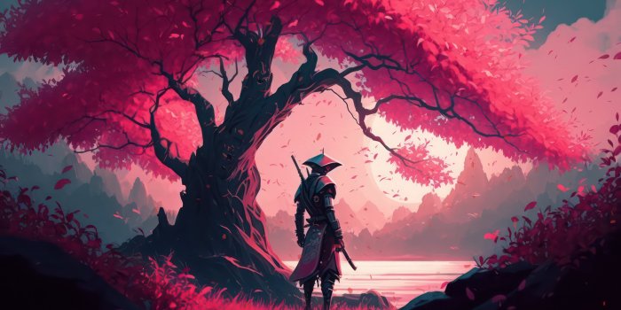 3840x2160 Ninja Beneath the Sakura Tree : r/wallpaperengine