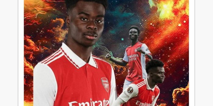 1000x1000 Bukayo Saka Posters