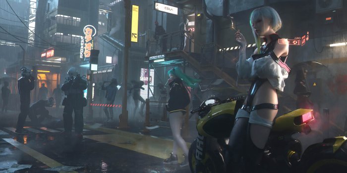 1920x1080 Cyberpunk: Edgerunners fan art wallpaper 02 1920x1080