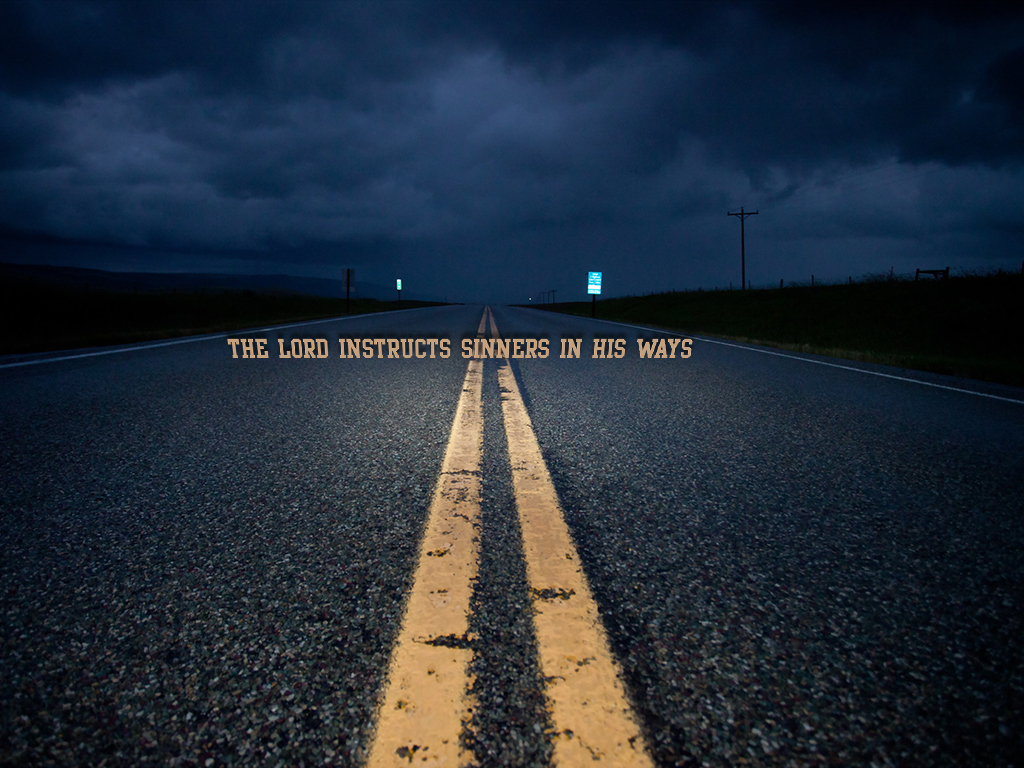 1024x768 The Lord Instructs | Christian Wallpapers