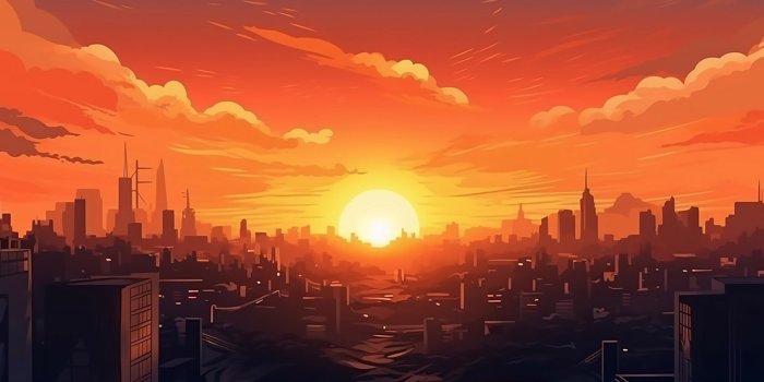 1600x900 Warm and Beautiful Sunset Wallpapers