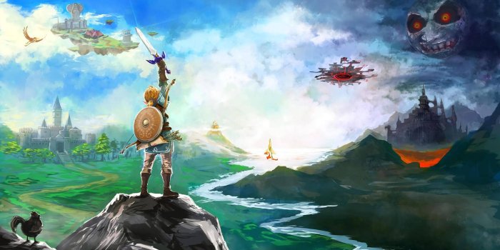 1920x1080 100+] Breath Of The Wild Wallpapers
